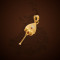 22KT Gold Murugan vel Pendant