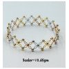 Yeloo Gold Embrace: 18kt Rose Gold Ring Cum Bracelet - Elegance in Every Embrace