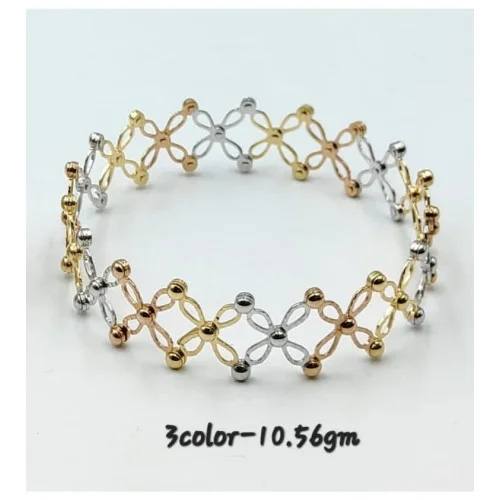 ARY D'PO • Shiny Star Dainty Bracelet 18K Rose Gold over Sterling Silver