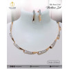 18KT Rose Gold Necklace Set