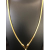 22KT Gold Vel pendant with Chain