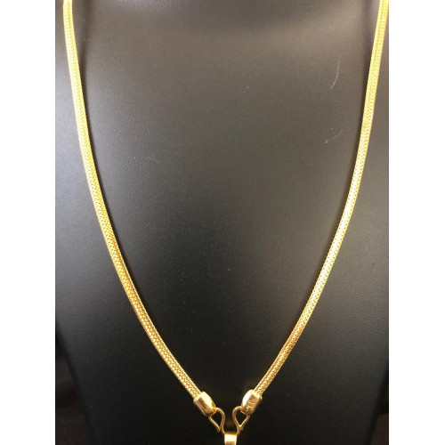 22KT Gold Vel pendant with Chain