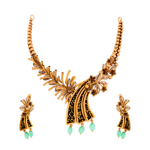 22KT Gold Premium Necklace Set 22KT Gold Premium Necklace Set