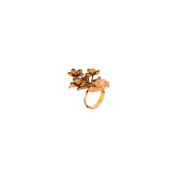 22KT Gold Beautiful Flower Ring