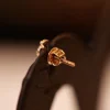 18 KT Gold Candy Charm Stud Earrings