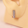 18KT Gold Vertical Bar Earrings