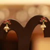 22KT Gold Florina Blossom Jhumka Earrings 22KT Gold Florina Blossom Jhumka Earrings