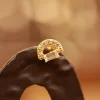 22KT Gold Aurora Arch Stud Earrings