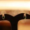 22KT Gold Verdant Drop Petal Studs 22KT Gold Verdant Drop Petal Studs