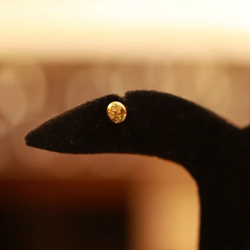 22KT Gold Verdant Drop Petal Studs