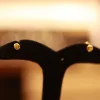 22KT Gold Verdant Drop Petal Studs
