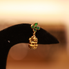 22KT Gold Vighnaharta Ganesha Earring