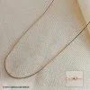 18kt Rose Gold Thin Kodi Chain 18kt Rose Gold Thin Kodi Chain