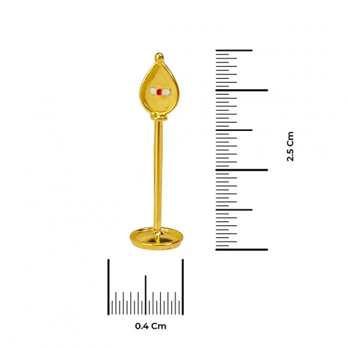 22kt Gold Poojaa Vel