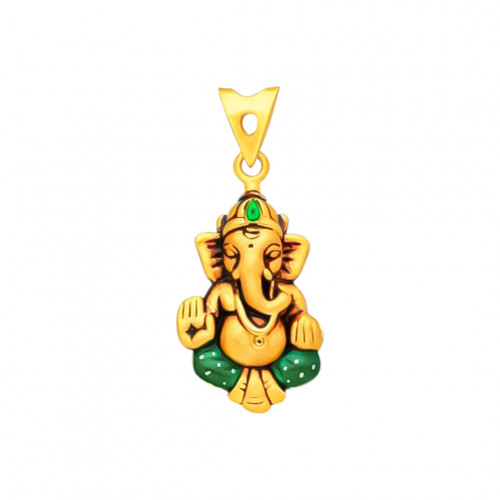 22 KT Gold Lord Ganesha Pendant
