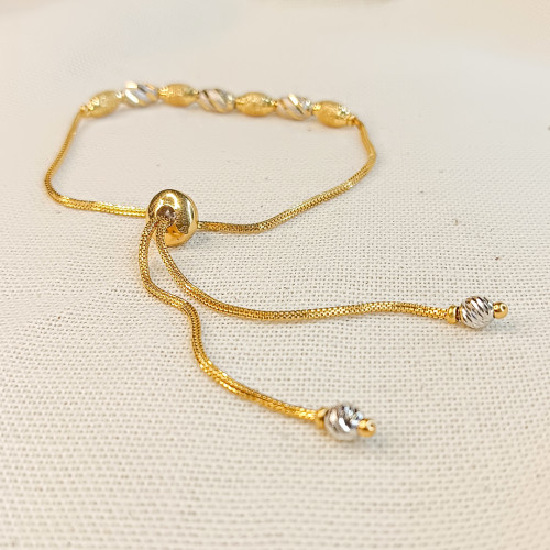 Shop Exquisite 22kt Gold Adjustment Bracelets by Yeloo Premium