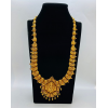 22 KT Women Antique Timeless Lakshmi Mango Leafy Long Necklace WALN06 