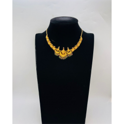 22 KT Women Antique Blooming Mango Necklace WAN036 22 KT Women Antique Blooming Mango Necklace WAN036