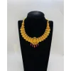 22 KT Women Antique Ashtalakshmi Coin Cascade Necklace WAN043 22 KT Women Antique Ashtalakshmi Coin Cascade Necklace WAN043