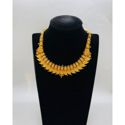 22 KT Women Antique Lakshmi's Mango Radiance Necklace WAN045 22 KT Women Antique Lakshmi's Mango Radiance Necklace WAN045