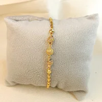 22kt Gold Ball Design Bracelet