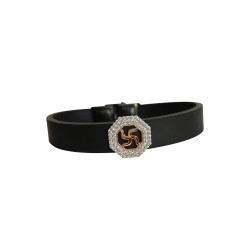 Stylish 18KTGold Swastik Bracelet for Men Stylish 18KTGold Swastik Bracelet for Men