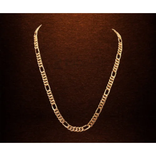 3 Carat Diamond Pinky Ring for Men 10K Yellow Gold Cuban Chain Links Design  407075