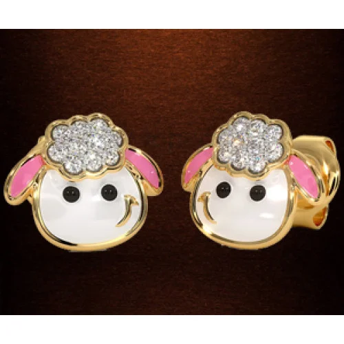 gold earrings for kids | Fashionworldhub