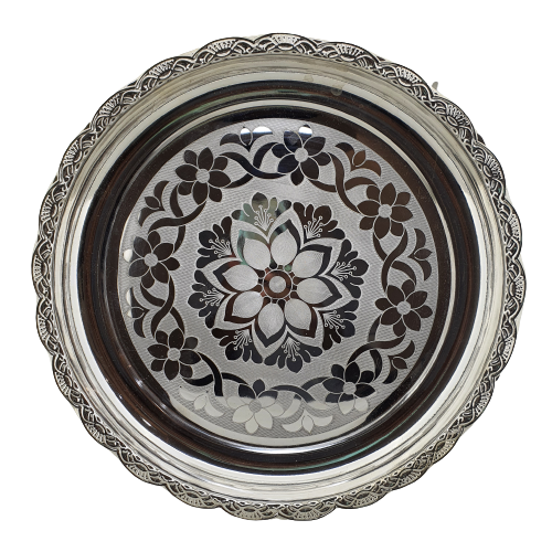 Silver Pooja Plate ( 262.500 Gms )