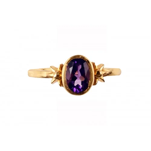 22KT AMETHYST GEMS STONE RING 22KT AMETHYST GEMS STONE RING