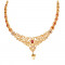 22KT Gold Necklace and Ear Tops
