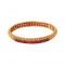 22KT Antique Gold Ruby Stone Bangle