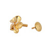 22KT Gold Flower Earring