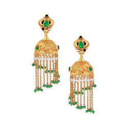22KT Gold chandelier type Earrings