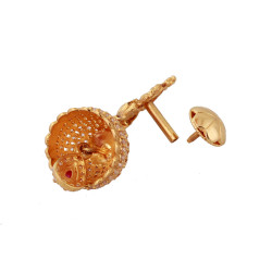22KT Gold Lakshmi Earring 22KT Gold Lakshmi Earring