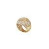 22KT Gold Zircon Ring