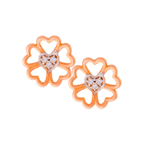 18KT Gold Zircon stones Tops 18KT Gold Zircon stones Tops