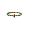 22KT Gold Emerald Bangles