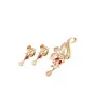 22KT Gold Hongkong Setting Stone Pendant And Eartops