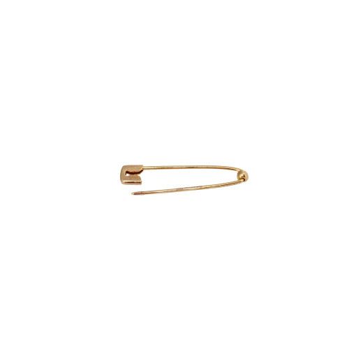 18KT Gold Safety Pin
