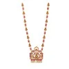 22Kt Gold Ruby Long Necklace