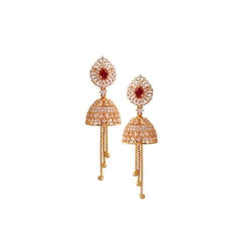 22KT Gold Casting Stone Stud & Jumikki