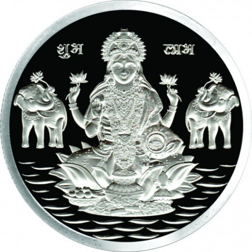 999 KT 250 GMS LAKSHMI 999.0 SILVER COIN IN CAPSULE 999 KT 250 GMS LAKSHMI 999.0 SILVER COIN IN CAPSULE