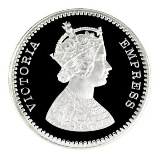 999 KT 20 GMS VICTORIA 999.0 SILVER COIN IN CAPSULE
