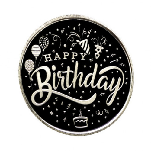 999 KT 20 GMS HAPPY BIRTHDAY 999.0 SILVER COIN IN CAPSULE 999 KT 20 GMS HAPPY BIRTHDAY 999.0 SILVER COIN IN CAPSULE