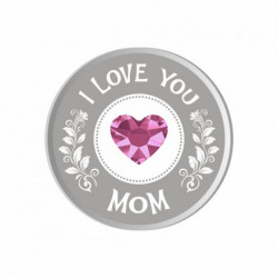999 KT 50 GMS MOTHERS DAY 999.0 SILVER COIN (WITH SWAROVSKI CRYSTAL)
