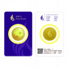 24K 5 GMS 3D FLOWER 999.0 GOLD COIN CERTICARD 24K 5 GMS 3D FLOWER 999.0 GOLD COIN CERTICARD