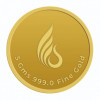 24KT 5 GMS LAXMI 999.0 GOLD COIN CERTICARD