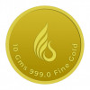 24KT 10 GMS 3D FLOWER 999.0 GOLD COIN CERTICARD 24KT 10 GMS 3D FLOWER 999.0 GOLD COIN CERTICARD