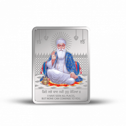 999KT 20 GMS GURU NANAK 999.9 SILVER BAR IN CAPSULE
